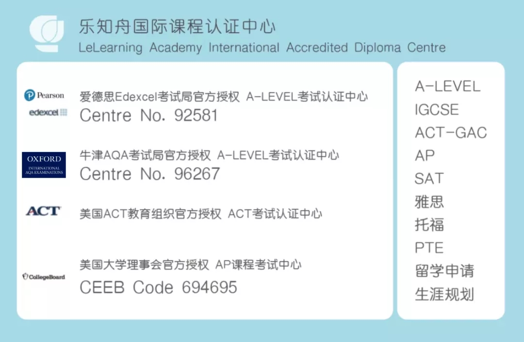 乐知舟留学：爱德思2022年1月IGCSE和International Alevel各科考试时间来了！(图1)